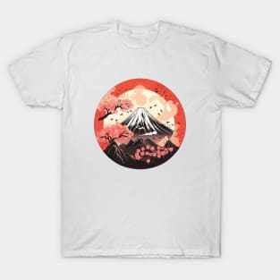 Mounti fuji simple T-Shirt